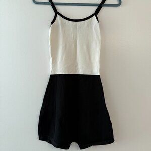 Beginning Boutique Black and White colorblock playsuit - AU size 8/US size 4